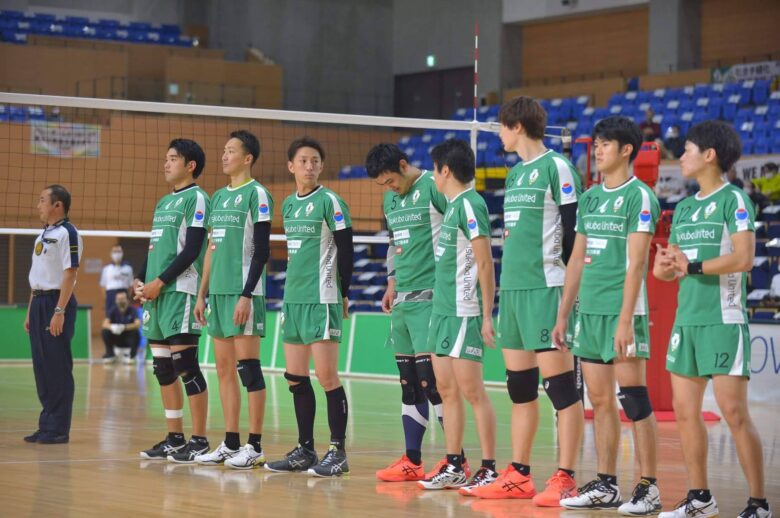 つくばユナイテッドでプレーをする上場雄也