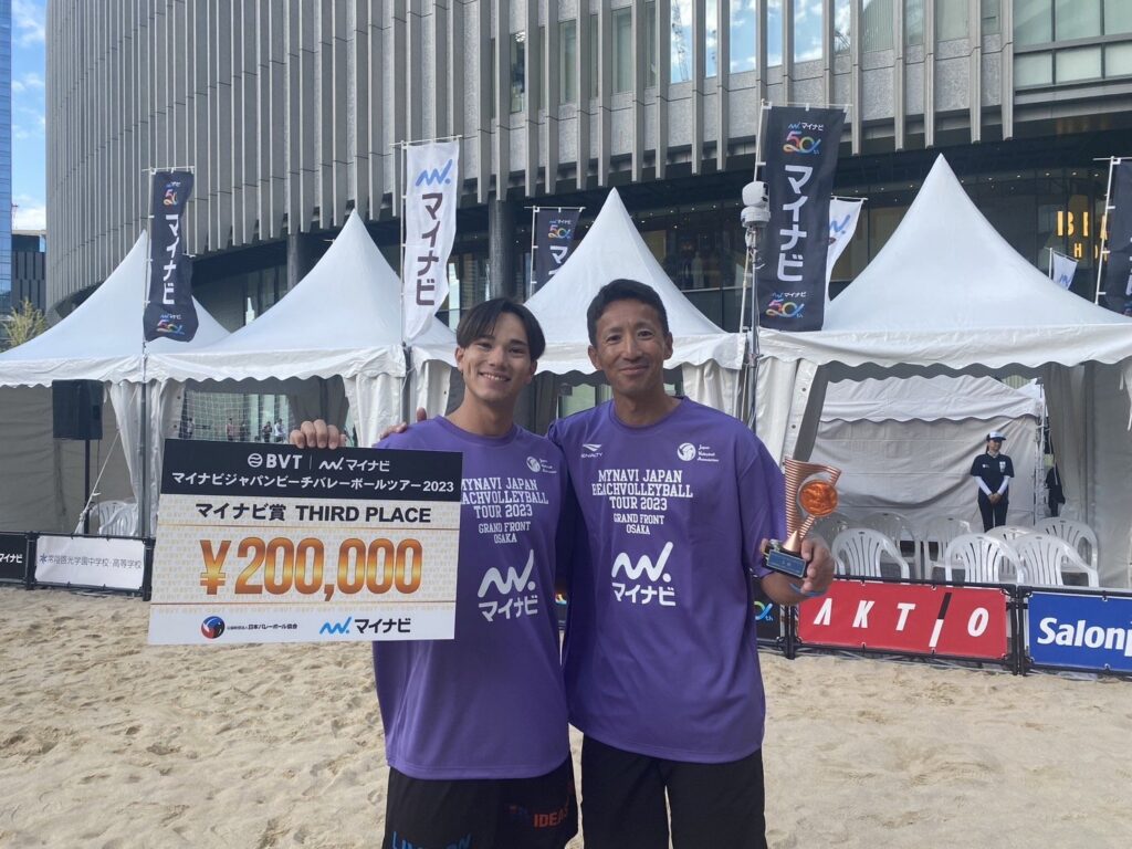 黒川ディラン選手とのペアで2023年のジャパンツアーに参加する上場雄也