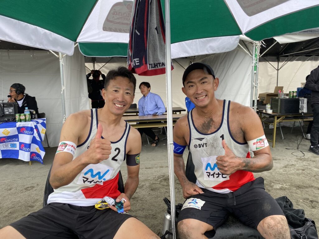 ジャパンツアー平塚大会に高橋巧選手と参加する上場雄也