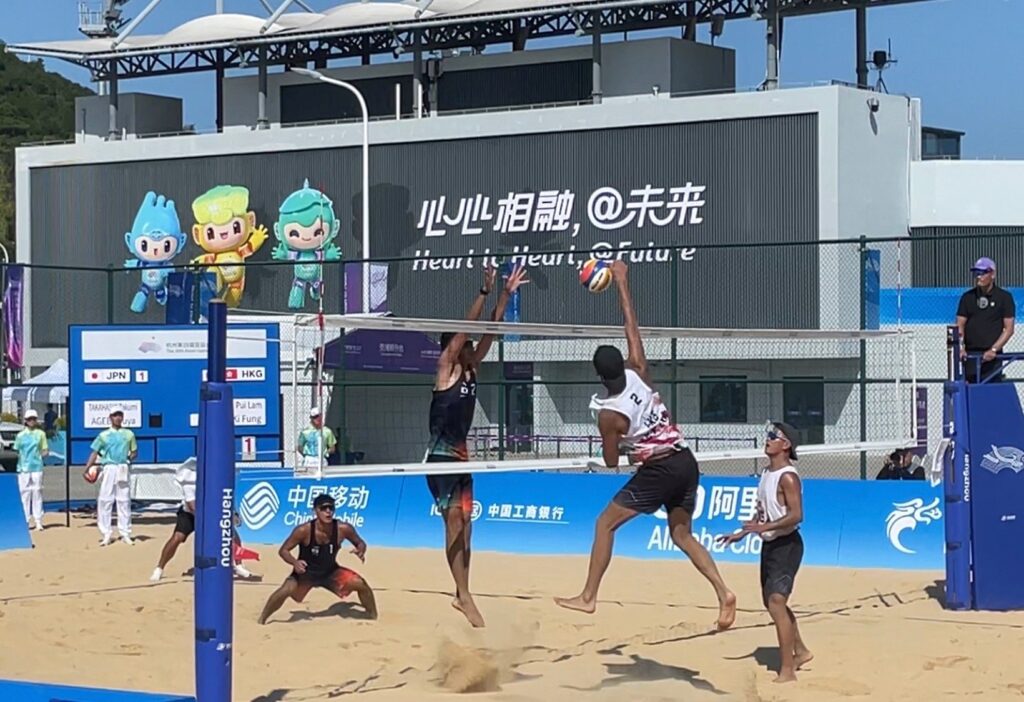 高橋巧選手とのペアで2023年杭州アジア競技大会に参加する上場雄也