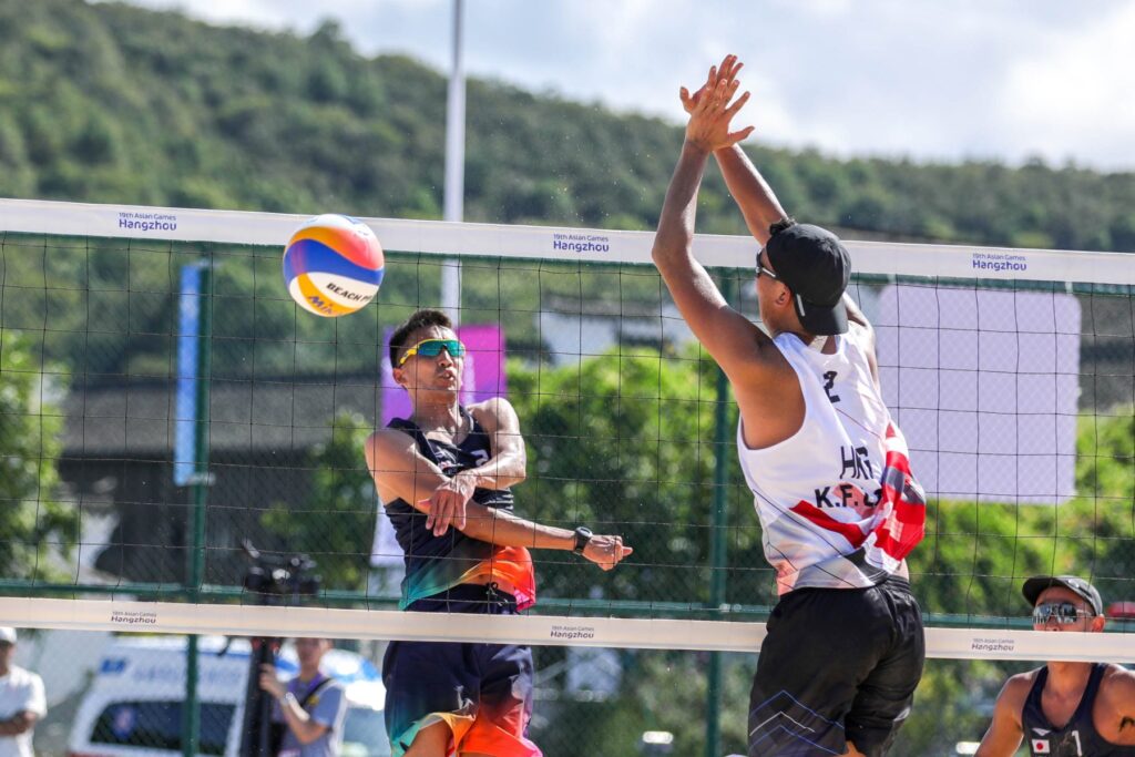 高橋巧選手とのペアで2023年杭州アジア競技大会に参加する上場雄也