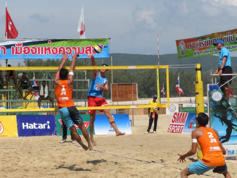 石島雄介選手とのペアでアジア選手権に参加する上場雄也