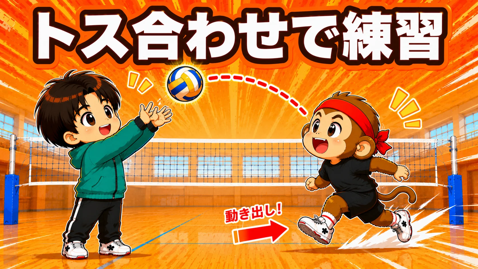 タイミングを合わせる練習法
