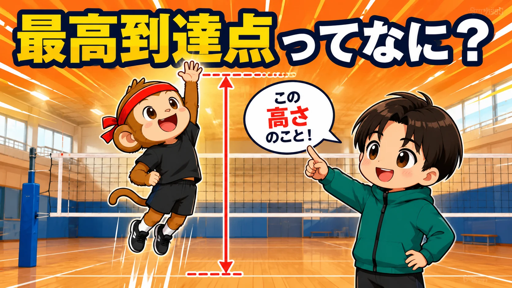 最高到達点とは