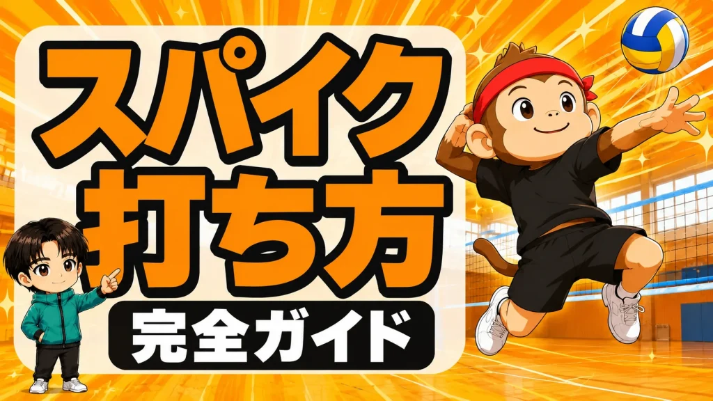 スパイクの打ち方 完全ガイド｜助走から着地まで