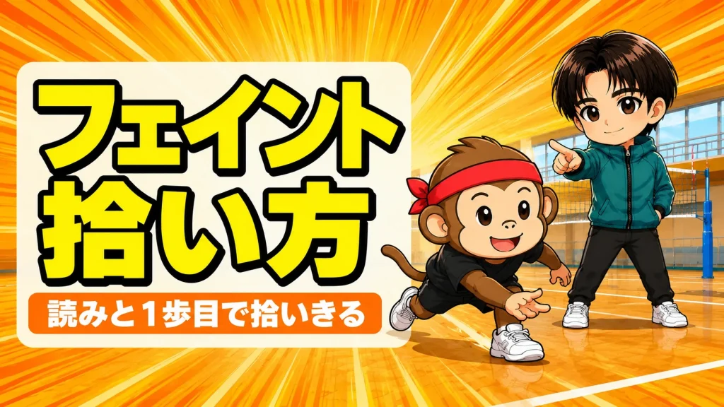 フェイントの拾い方の記事アイキャッチ画像