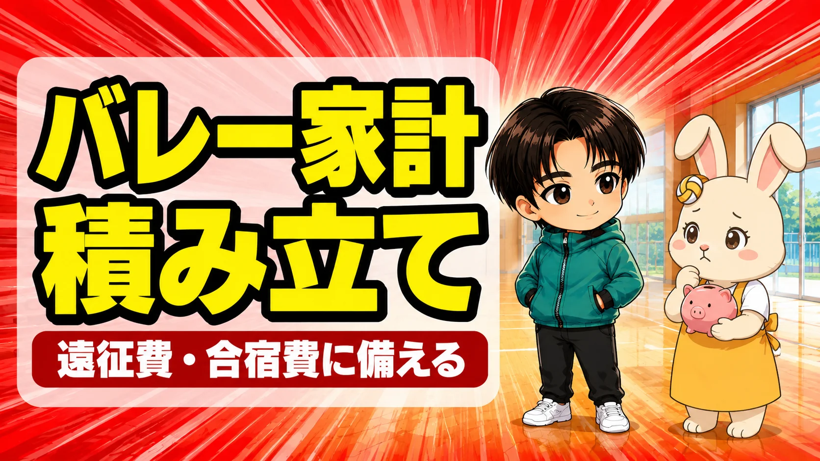 バレーの遠征費・合宿費をつみたてNISAで積み立てる家計の備え方