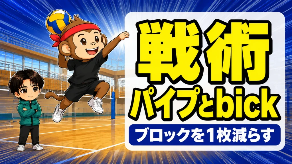 パイプとbickの違いを解説するバックアタック戦術のアイキャッチ
