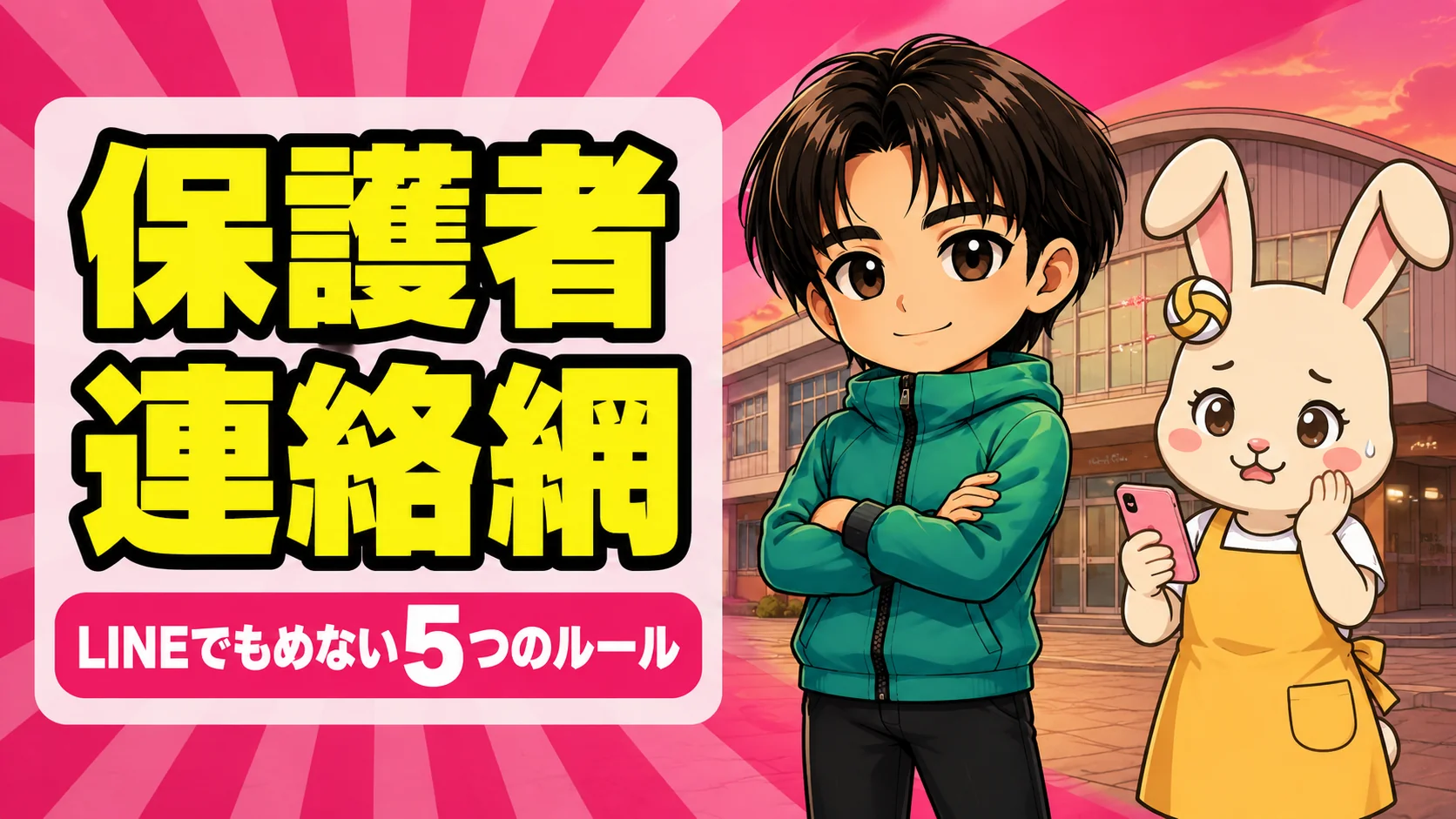 バレー部の保護者の連絡網とLINEグループのルール