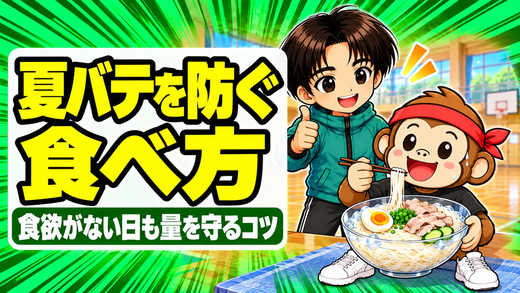 夏バテを防ぐ食事の食べ方
